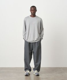 ATON WOOL WASHI TROPICAL | ワイドパンツ - UNISEX