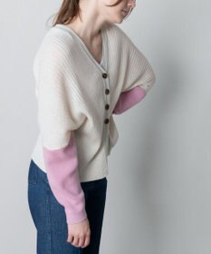 TRICOTE リブカーディガン