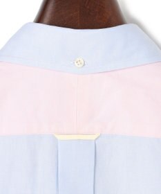 J.PRESS MEN 【J.PRESS ORIGINALS】【UNISEX】Crazy Oxford Half Sleeve Shirt / B.D. / Baggy-Fit