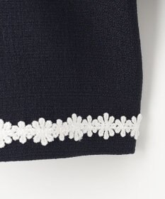 ANY KIDS 【2点セット】ジャケット＋裾刺繍ワンピース