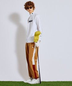 PW CIRCULUS 【MEN】サイドラインストレートワイドパンツ ゴルフ