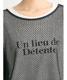 Green Parks ＳＥＴ２点　メッシュ＋ノースリーブロゴプルオーバー