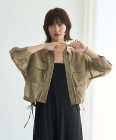 YECCA VECCA 【2点SET】シアーシャツ×Aラインキャミワンピース