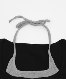 WEGO メタルパッチレイヤードピチTOP