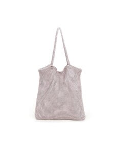 UNBILLION カシュカシュ cachecache / ラメ糸編みトートバッグ