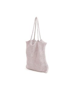 UNBILLION カシュカシュ cachecache / ラメ糸編みトートバッグ