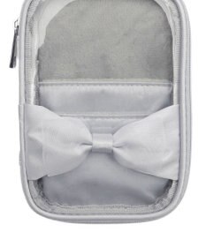 WEGO 【痛バ＆推し活グッズ】ダブルリボンサテンアクスタポーチ