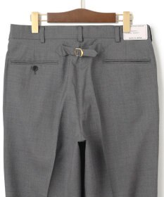 J.PRESS MEN 【J.PRESS ORIGINALS】PEPPIN MERINO TROPICAL PIPED STEM TROUSERS / JAPAN MADE