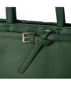 UNBILLION カシュカシュ cachecache / ベルトディテールサイドジップA4トート