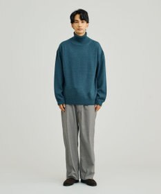 J.PRESS YORK STREET 【UNISEX】ANTI PILLING WOOL タートルニット
