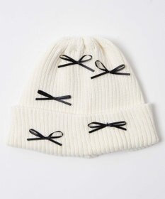 WEGO ribbon　knit　cap