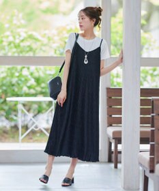 Tiaclasse 変形メタルフレームネックレス