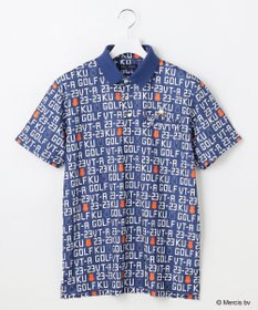 23区GOLF 【MEN】【吸水速乾/UVカット】ミッフィーロゴポロシャツ