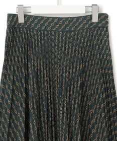 23区 【洗える】Ratti チェーンモチーフ プリーツスカート