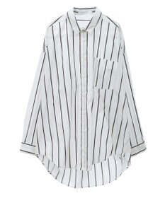 AMERICAN HOLIC ドビーストライプロングシャツ