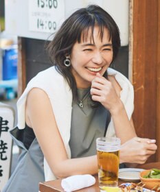 NAVE 【Nave・洗える/撥水加工/ストレッチ素材】ライトタフタ  キャミドレス