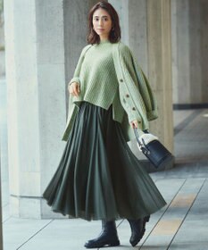 23区 L ウールバルキーカラーミックス ニット