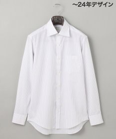 GOTAIRIKU 【形態安定】PREMIUMPLEATS_セミワイドカラー 通年ドレスシャツ_ストライプ(25年春夏モデル)