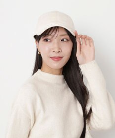 MOONBAT FURLA(フルラ)横刺繍スエード キャップ UVカット