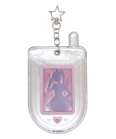 WEGO 【痛バ＆推し活グッズ】シャイニーガラケーカードホルダーキーホルダー