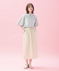 ANY L カットジョーゼットベイカースカート