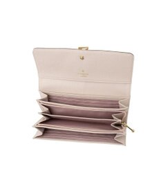 LANVIN en Bleu カルノ かぶせ長財布