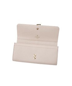 LANVIN en Bleu カルノ かぶせ長財布