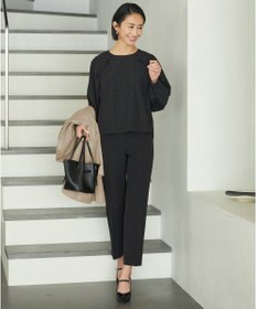 ICB パールバックル ポインテッドパンプス