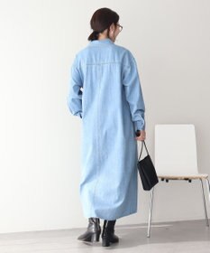 AMERICAN HOLIC 【先行予約】デニムシャツワンピース