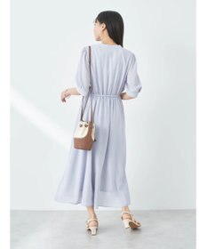 earth music&ecology タックフレアワンピース