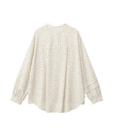 YECCA VECCA 2way裾アレンジパール釦ブラウス
