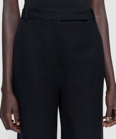 JOSEPH ギャバジンストレッチ ワイドレッグトラウザーズ YUKIO