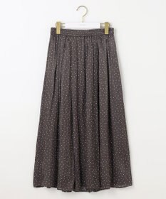 ANY SIS 【洗える】シャイニードットギャザー スカート