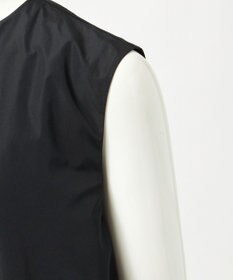 23区 【エステータ】シルクブレンド ライトタフタ ジップアップ ベスト