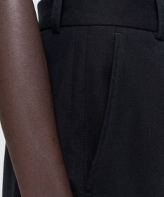 JOSEPH ギャバジンストレッチ ワイドレッグトラウザーズ YUKIO