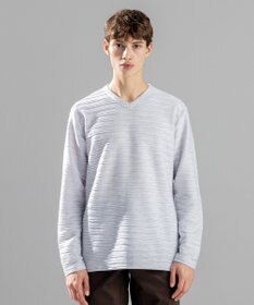 JOSEPH HOMME 【LEON 掲載】ストームリップル　Vネックカットソー