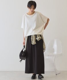 AMERICAN HOLIC 半袖コクーンカットプルオーバー