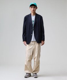 J.PRESS MEN 【J.PRESS ORIGINALS】【UNISEX】Stretch Poplin 3B Blazer / Baggy-Fit