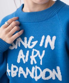 WEGO ジャガードショートニットプルオーバー