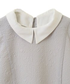 Green Parks ef-de 衿取り外しペプラムブラウス