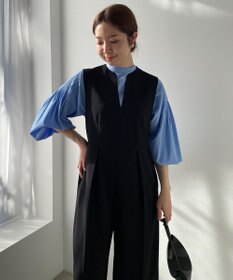 UNFILO ショルダータック ブラウス