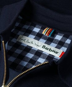 Paul Smith Paul Smith Loves Barbour Whitby Knitted ジップアップジャケット