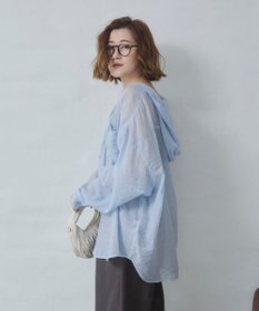 WEGO 【2026年春夏新作】シアーフードシャツ