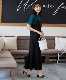 Tiaclasse L 【小倉優子さん着用・洗える・接触冷感・汗ジミ防止】“サマさまカットソー”ハーフスリーブベーシックトップス