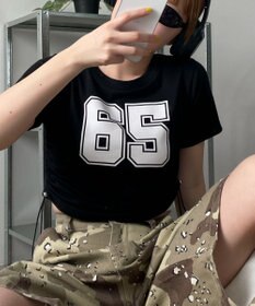 WEGO ナンバリングサイドドロストちびT