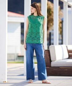 BEIGE， NARCISSUS / レースブラウス