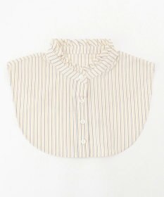 J.PRESS LADIES 【洗える】ハイネック フリル デコカラー 付け襟 イエロー系1