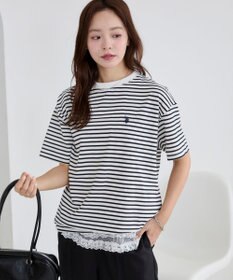 WEGO 【洗える/綿100%】USPOLOワンポイントTシャツ
