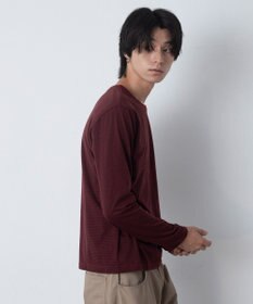 WEGO ルーズネックボーダーT(LS)