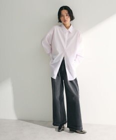 Green Parks イージーケアストライプシャツ